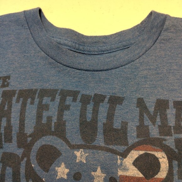 Grateful Dead Liquid Blue Mars Hotel T Shirt Medium Stars Stripes Bear Band - Picture 5 of 10